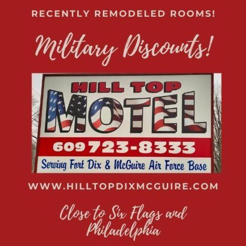 Hill Top Motel Wrightstown Εξωτερικό φωτογραφία
